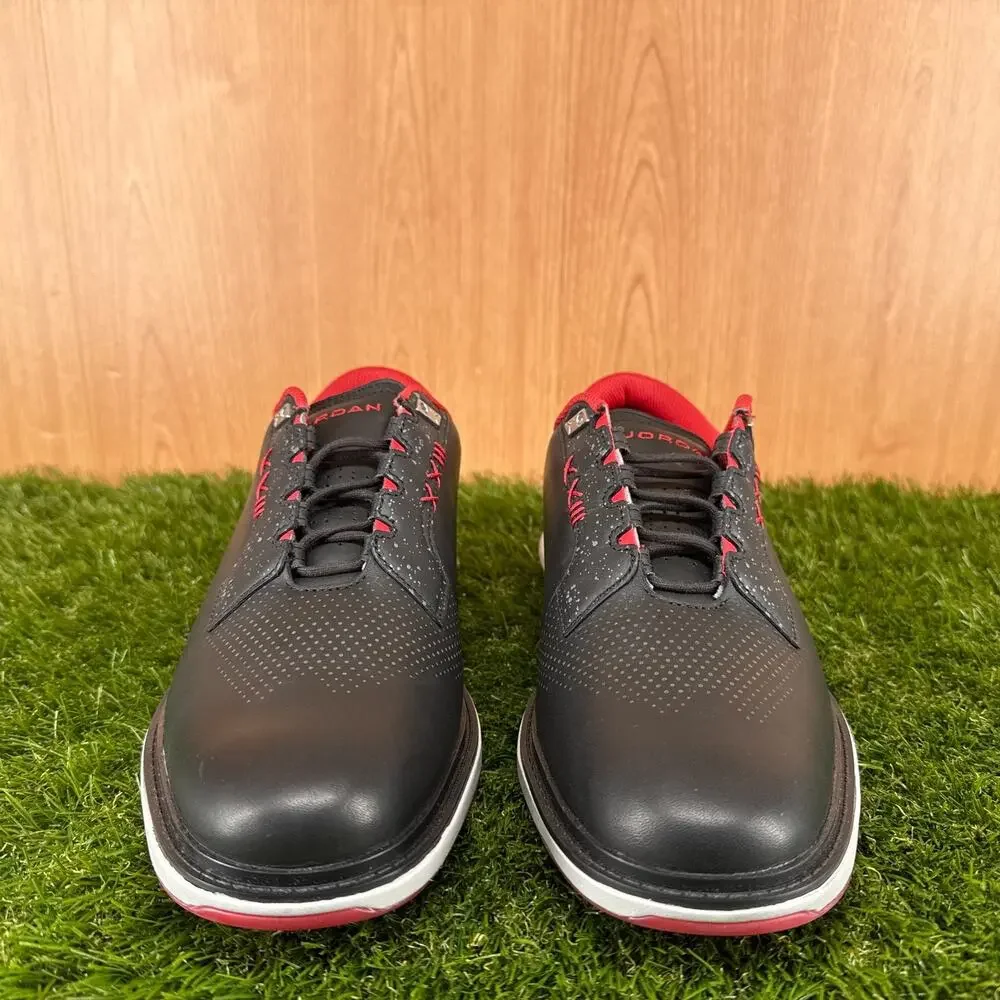 Jordan ADG 5 Black Fire Red Golf Shoes FQ6642-001 Men's Size 9